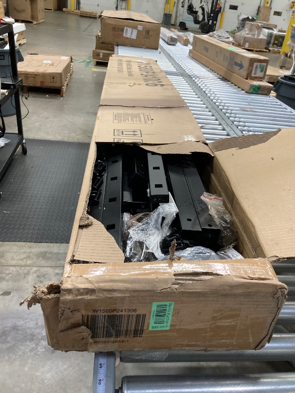 Photo 1 of ***MISSING PARTS***Bellemave Triple Bunk Bed for Kids, Adults, Teens, Twin Over Twin & Twin Metal Bunk Beds for 3 Kids, Triple bunk beds?Heavy Metal, Black?