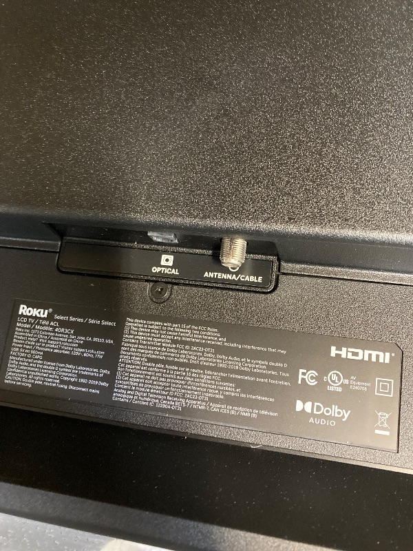 Photo 1 of ***PARTS ONLY***
Roku Smart TV 2025 – 40-Inch Select Series, 1080p Full HD TV – RokuTV with Voice Remote – Flat Screen LED Television with Wi-Fi for Streaming Live Local News, Sports, Family Entertainment