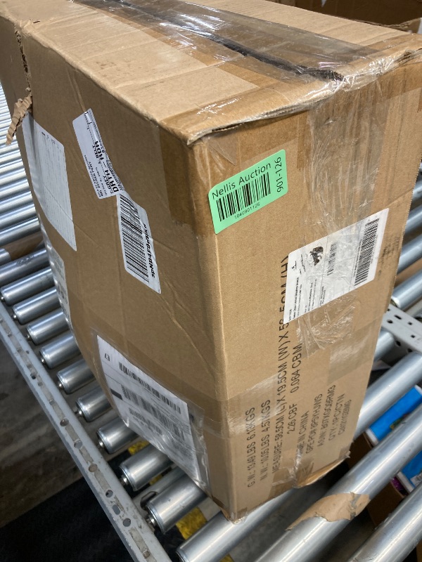 Photo 1 of ***PARTS ONLY***
Amazon Basics 20" High Velocity Industrial Fan, Floor Fan, with 3 Speeds, Tilt Head, ETL-Listed Safety Compliance, Metal Housing/Blades, Ideal for Industrial/Commercial Space/Garage/Gym, 125W, Black