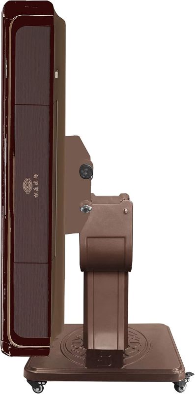 Photo 1 of USA MJ Table Automatic Mahjong Table 36mm American Mahjong Numbered Tiles Foldable Style with 2 Sets of Tiles + 4 Racks Built-in Hard Table Cover