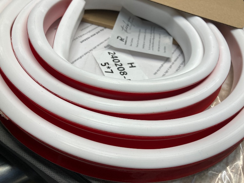 Photo 1 of 118" Silicone Cord Hider for Wall Mount TV,Self-Adhesive Cable Hider for 1 Cord(1/4" Diameter),Cable Management Under Desk,Cord Organizer,Cable Raceway Home & Office Trim,Cord Concealer Channel,White