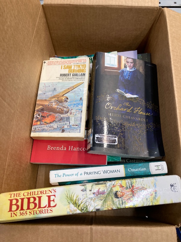 Photo 1 of Box of books