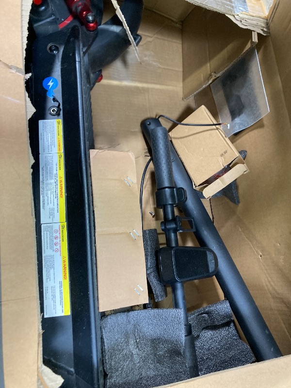 Photo 1 of **similar item** Gyroor Adults Electric Scooter with Large Middle Basket, 550W Motor 18.6 MPH 20 Mile Distance, Foldable E-Scooter with seat for Pets & Cargo, C1S-FP9