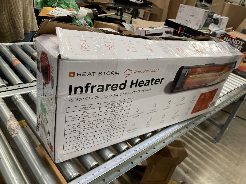 Photo 1 of ***PARTS ONLY***Heat Storm Tradesman 1500 Watt Infrared Heater Tripod Combo, Remote