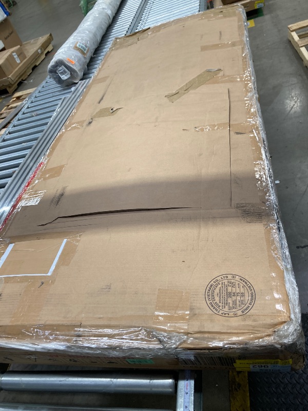 Photo 1 of **BOX 1 OF 2 ONLY/MISSING PARTS/DAMAGED LEG***Winston Wooden Panel Platform Bed - KING
