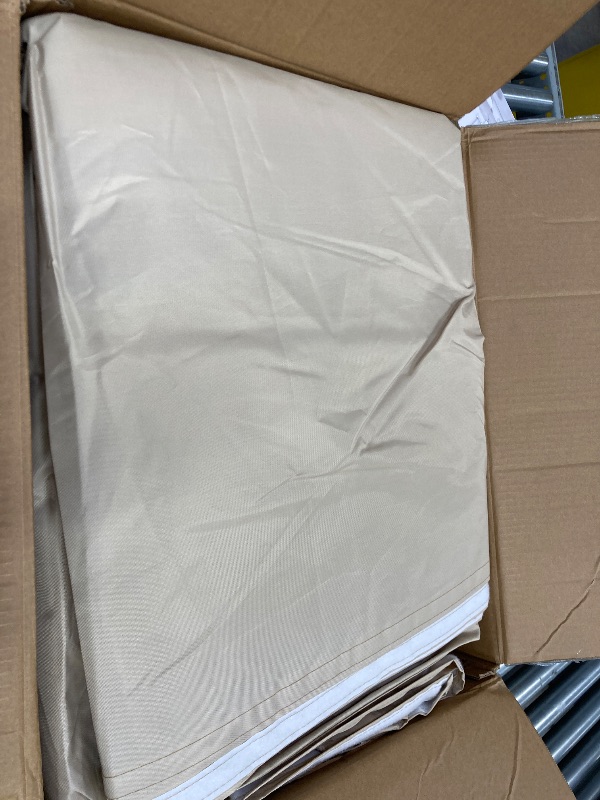 Photo 1 of ***BOX 1 OF 2/MISSING PARTS**COBIZI Pop up Canopy Tent 13x26 Heavy Duty Gazebo with 6 Sidewalls, UPF 50+ All Weather Waterproof Commercial Outdoor Wedding Party Tents Large Canopy with Roller Bag, Khaki