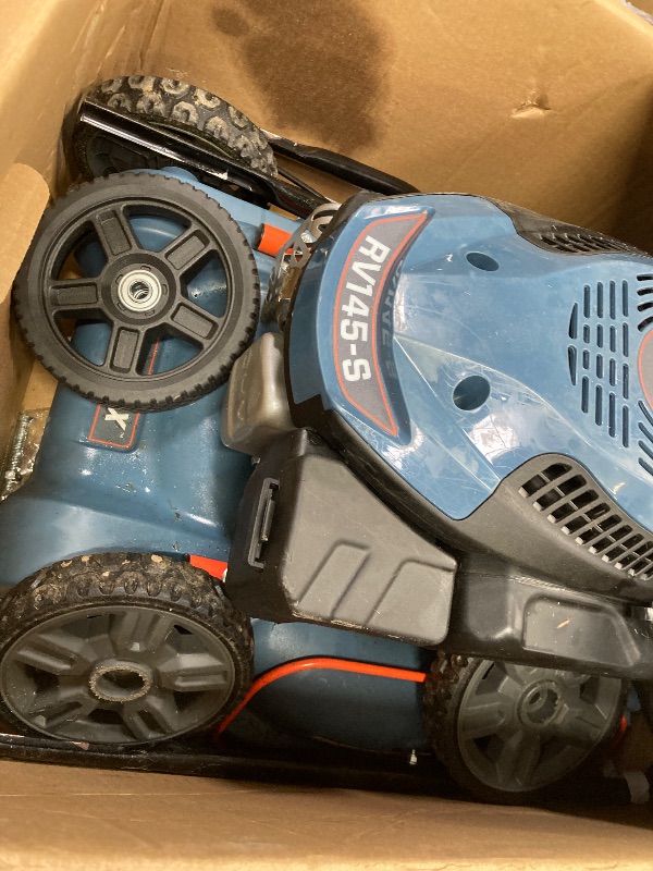 Photo 1 of ***PARTS ONLY***SENIX Gas Lawn mower, 18in, 144cc 4-Cycle Engine Push Mower with Side Discharge