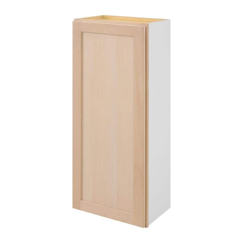 Photo 1 of 18 in. W X 12 in. D X 42 in. H Ready to Assemble Wall Kitchen Cabinet in Unfinished with CLICKREADY Technology
