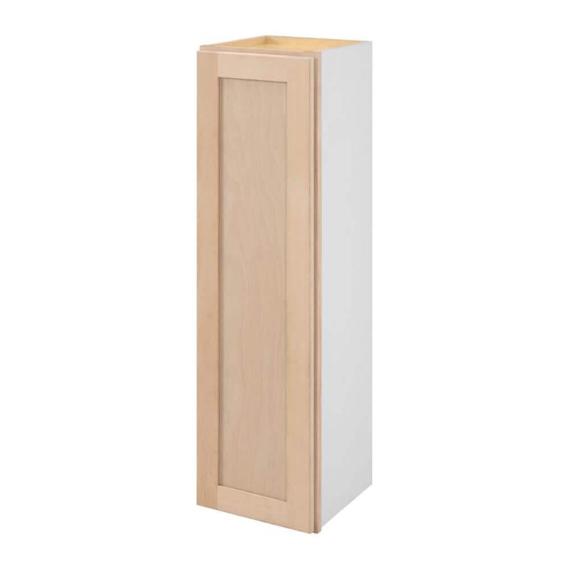 Photo 1 of 12 in. W X 12 in. D X 42 in. H Ready to Assemble Wall Kitchen Cabinet in Unfinished with CLICKREADY Technology
