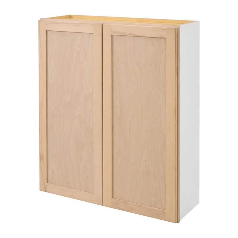 Photo 1 of 36 in. W X 12 in. D X 42 in. H Ready to Assemble Wall Kitchen Cabinet in Unfinished with CLICKREADY Technology
