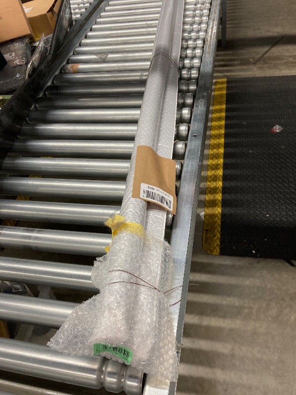 Photo 1 of 18FT Modern Aluminum Handrail Set, handrails for Indoor Stairs,Deck,Slope, Wall Mounted Staircase handrails, Zink Alloy Brackets Included,Rust Free. (Matte Black, 18 FT)