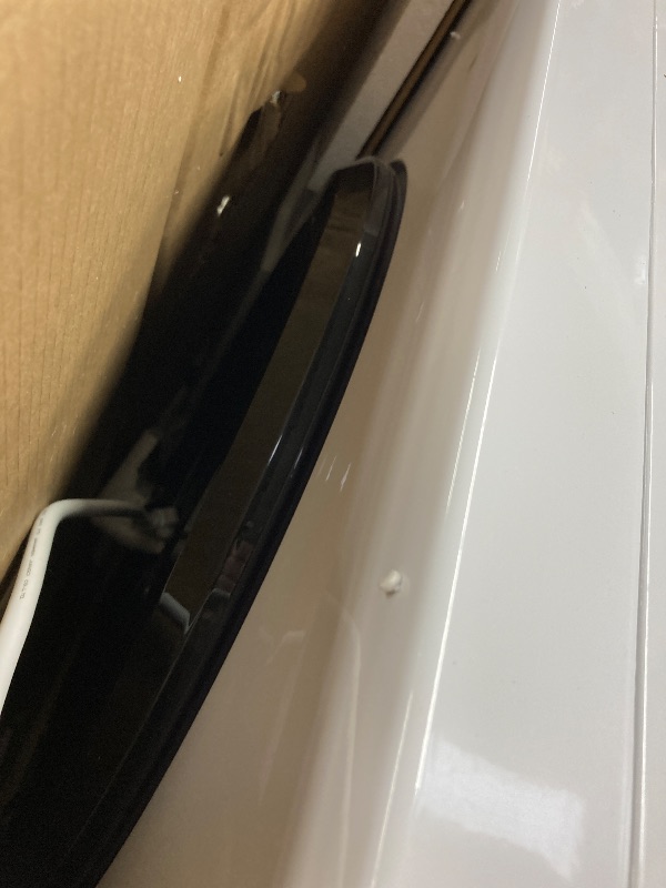 Photo 1 of **FOR PARTS ONLY**

BLACK+DECKER BCED37 Compact Dryer for Standard Wall Outlet, Small, 4 Modes, Load Volume 13.2 lbs., White