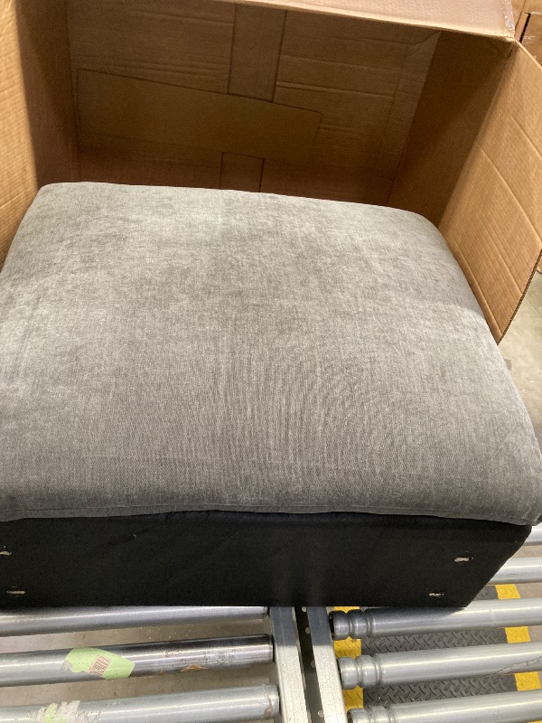 Photo 1 of  BOX 1 ONLY Merax 119.5" Upholstered 3 Seater Sofa, Comfy Cloud Couch with 2 Storage Units, Modern Deep Seat for Living Room Bedroom Apartment, Gray
