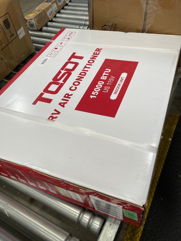Photo 1 of ***INDOOR UNIT ONLY/INCOMPLETE SET***TOSOT GO Cool RV Air Conditioner 15000 BTU, Non-Ducted Camper Rooftop AC Unit with Heat Pump, WiFi and Remote Control, White