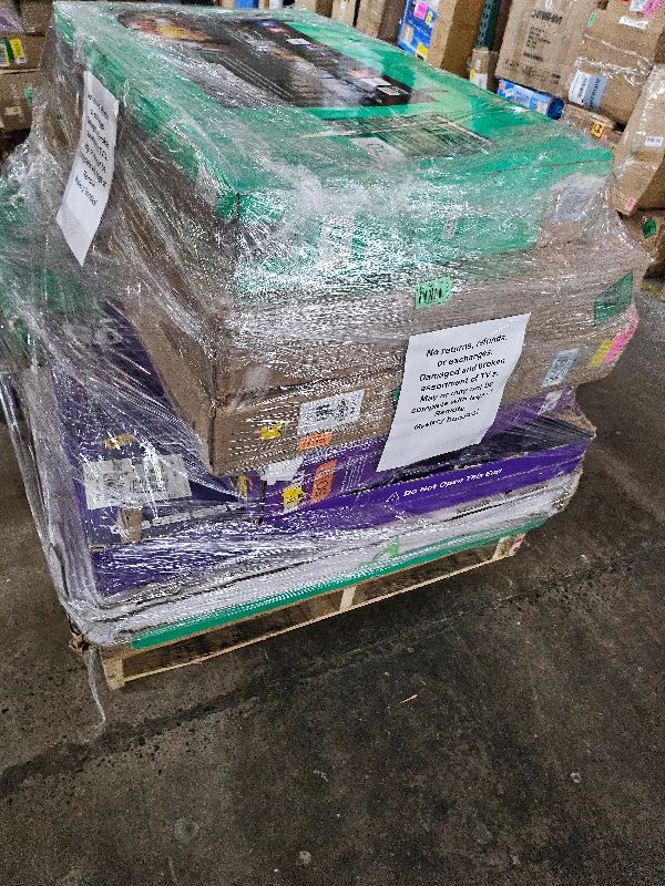 Photo 1 of 10 Count Non Functional Mystery TV Bundle. This Item is Non Refundable, Non Exchangeable, and Non Returnable. 