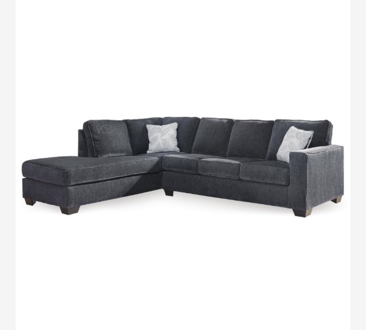 Photo 1 of **CHAISE ONLY**



Signature Design by Ashley Altari Urban Left-Arm Facing 2-Piece Sleeper Sectional with Chaise, Loose Seat Cushions, 2 Throw Pillows and Bi-Fold Memory Foam Mattress, Full, Gray
