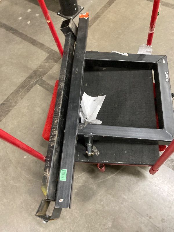 Photo 1 of ****DAMAGED -SELLING AS PARTS ONLY*** 1500 LBS Capacity 3 Point Hitch Pallet Fork for Category 1 Tractors - Heavy Duty Adjustable Pallet Fork Attachments for Material Handling