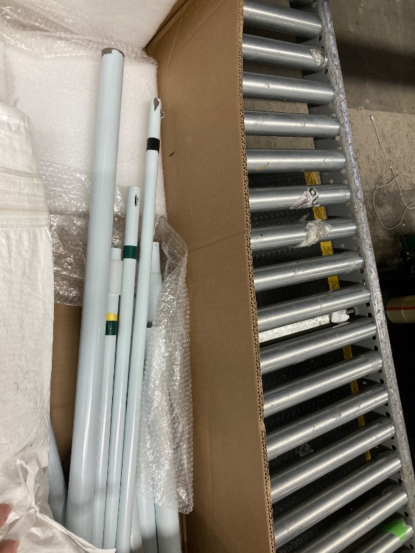 Photo 1 of *Damage to metal rods?* COBIZI Party Tent Heavy Duty, 20x30ft Wedding Tent, Large Canopy Tents for Parties, Carport Canopy with Removable Sidewalls, Large Tent with Built-in Sandbag, UV50+, Big Tent for Party, White