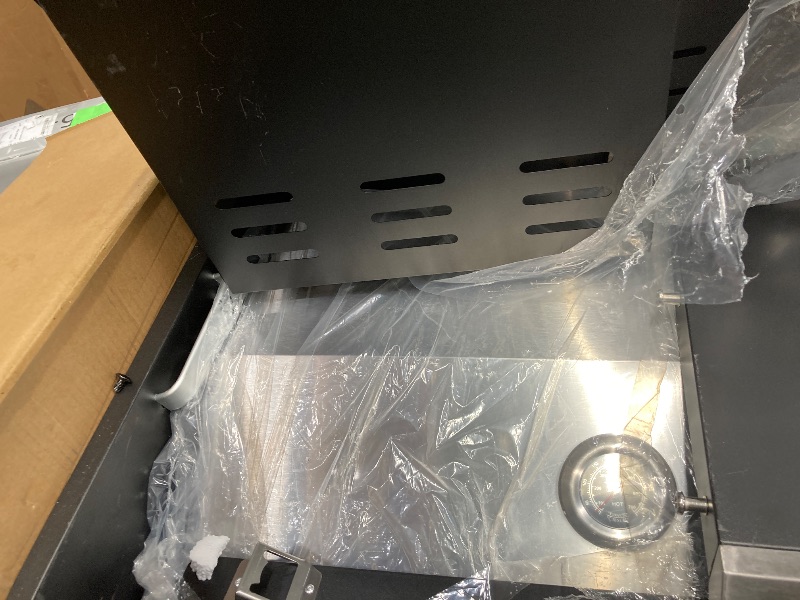 Photo 1 of *Scratched* Segmart 4 Burner BBQ Propane Gas Grill with Side Burner Stainless Steel 51 000 BTU Patio Garden Barbecue Grill with Tool Holder Wheels and Bottle Holder