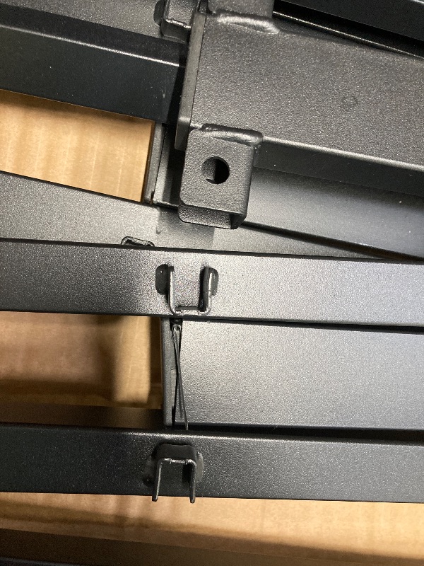 Photo 1 of *Piece Broken?* Lutown-Teen 18 Inch Full Size Bed Frame No Box Spring Needed Heavy Duty Metal Platform Beds with Sturdy Steal Slats for Mattress Foundation Easy Ass
