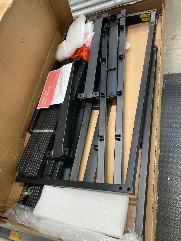 Photo 1 of *Piece Broken?* Lutown-Teen 18 Inch Full Size Bed Frame No Box Spring Needed Heavy Duty Metal Platform Beds with Sturdy Steal Slats for Mattress Foundation Easy Ass
