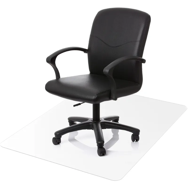 Photo 1 of *No Chair ONLY THE MAT* PVC Plastic Chair Mat for Hardwood Floor, 36"x 48" Clear Office Chair Mat for Home, Floor Protector Mat for Desk Chair, Clear Table Pad, Table Cover
