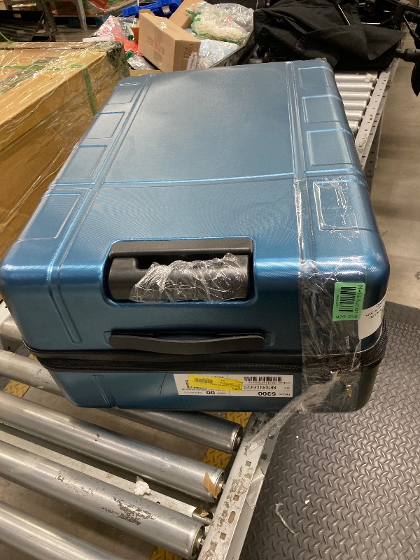 Photo 1 of *Similar Item* Luggage 3 Piece Set Suitcase Spinner, ABS+PC Hardshell Lightweight, Blue
