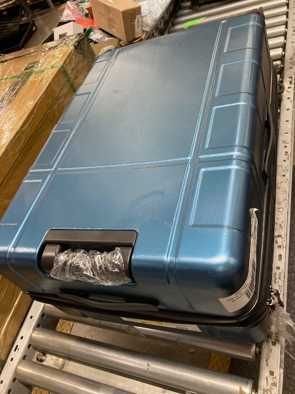 Photo 1 of *Similar Item* Luggage 3 Piece Set Suitcase Spinner, ABS+PC Hardshell Lightweight, Blue