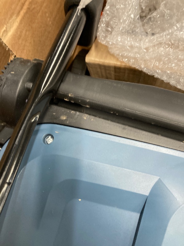 Photo 1 of *Scratches/Water Damage* SENIX Corded Dethatcher/Scarifier 2 in 1, 12.6" 12Amp, 4-Position Adjustment with Collection Bag, SCE12-L1
