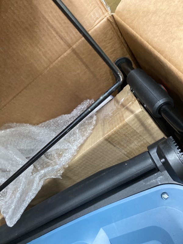 Photo 1 of *Scratches/Water Damage* SENIX Corded Dethatcher/Scarifier 2 in 1, 12.6" 12Amp, 4-Position Adjustment with Collection Bag, SCE12-L1
