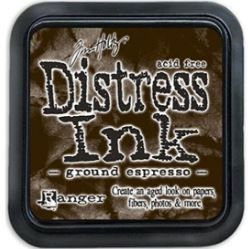 Photo 1 of *Missing Ink Bottle* Tim Holtz Ranger Distress 2015 Color of the Month Ink Pad and Reinker Bundle - 2 Items (August - Ground Espresso)