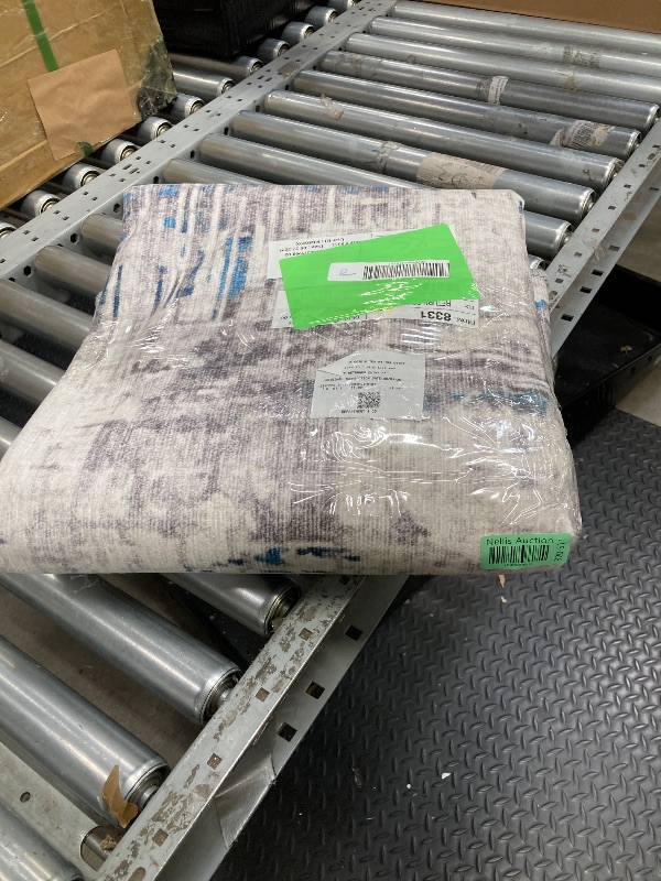 Photo 1 of *Similar Item* Washable Area Rug, Blue