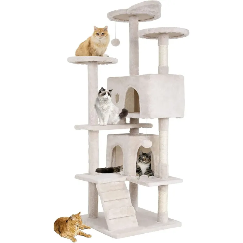 Photo 1 of *Missing a small Piece/Bottom is Damaged* Similar Item* Cat Tree With Cat Condo