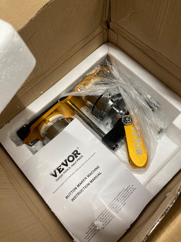 Photo 1 of *Similar Item* VEVOR Button Maker