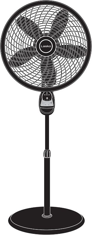 Photo 1 of ***(PARTS ONLY-SELLING AS PARTS ONLY)*** 
Lasko Oscillating Cyclone Pedestal Fan