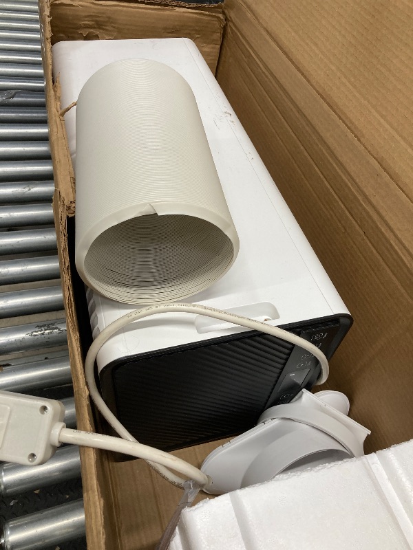 Photo 1 of *Plug Bent* ZAFRO 8,000 BTU Portable Air Conditioners, 4 Modes Portable AC Unit with Fast Cooling/Energy Efficient/Remote/24Hrs Timer for Bedroom/Dorms/Indoor Rooms, White