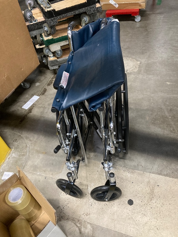 Photo 1 of *Similar Item* Wheel Chair, Blue