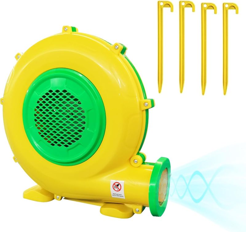 Photo 1 of *Similar Item* *No Pegs* 750w Blower for Inflatable Water Slide