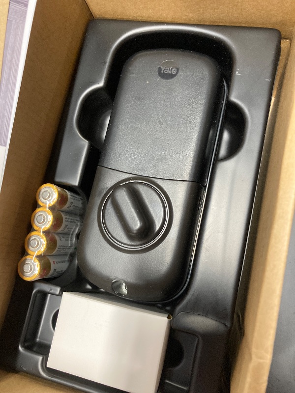 Photo 1 of *Looks New but Used* Yale Security Keyless Entry Keypad Deadbolt - Unlock Using Your Entry Code - No app or connectivity - Black Suede