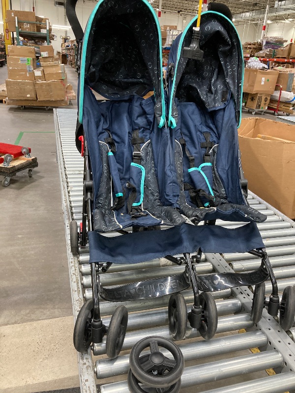 Photo 1 of *Wheel Broken?* Delta Children Double Stroller 