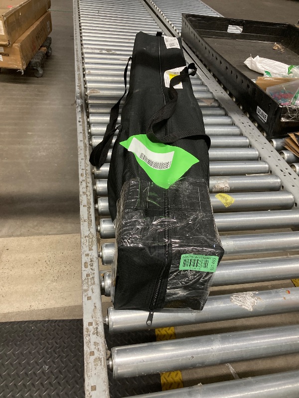 Photo 1 of *Dirty* Canopy Tent, 10X10 FT Pop Up Canopy Outdoor Instant Tent Slant Legs with Carrying Bag, Portable Gazebo Shelter for Patio Deck Garden and Beach - 8X8 FT Canopy Cover (Blue)