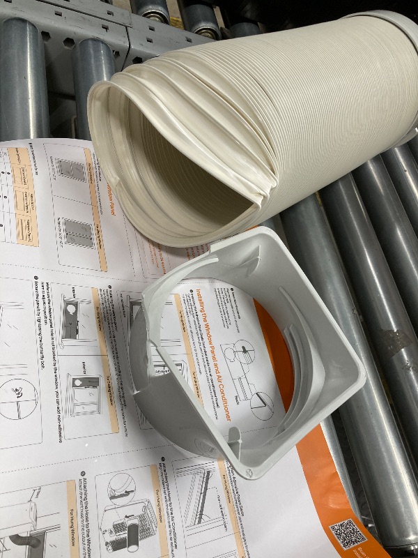 Photo 1 of *Some Pieces are chipped/bent* Fosawd 12000 BTU Portable Air Conditioner Cools up to 500 Sq. ft, 3-in-1 AC, Dehumidifier, Fan