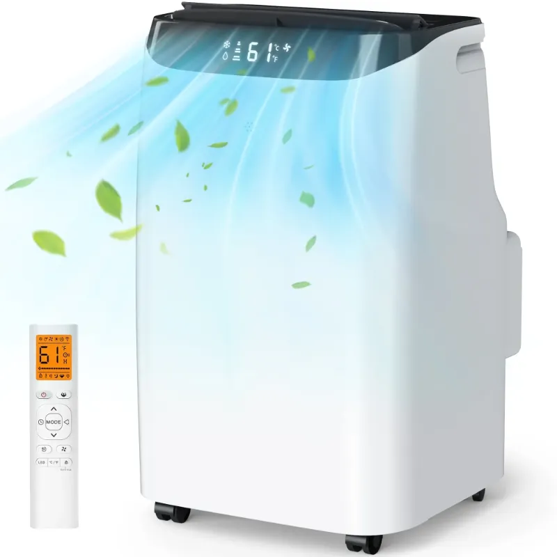 Photo 1 of *Some Pieces are chipped/bent* Fosawd 12000 BTU Portable Air Conditioner Cools up to 500 Sq. ft, 3-in-1 AC, Dehumidifier, Fan