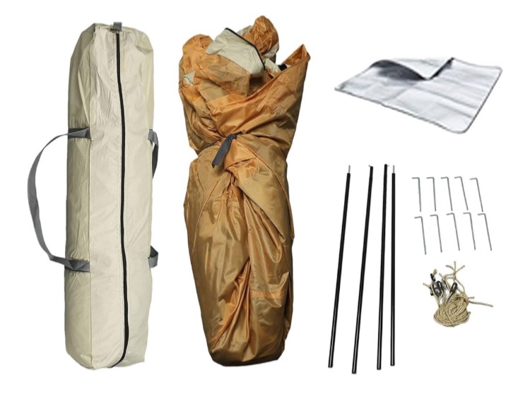 Photo 1 of *Poles damaged* *Type of tent unknown* Beige Tent