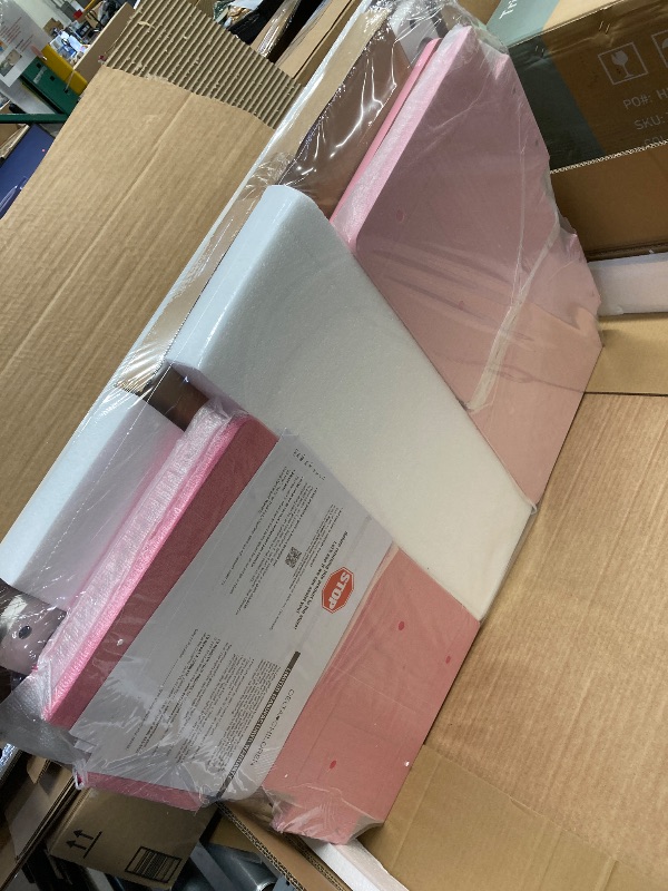 Photo 1 of *FACTORY SEALED* Delta Children Kids Chair Set and Table (4 Chairs Included), White/Pink