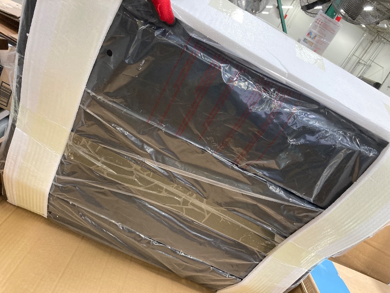 Photo 1 of *FACTORY SEALED* Fire Pits for Outside, 32" Wood Burning Fire Pit Tables with Screen Lid, Poker, BBQ Net, Ice Tray, Food Clip and Cover, Backyard Patio Garden Outdoor Fire Pit/Ice Pit/BBQ Fire Pit, Black

