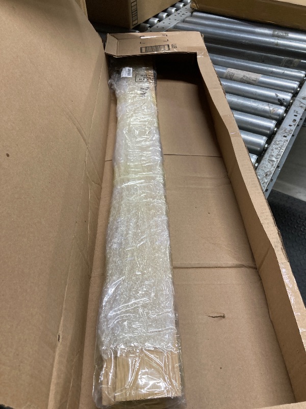 Photo 1 of Kigley Solid Red Oak Interior Threshold Wood Overlap Threshold Doorways Reducer Threshold, 36 Inches Long (Classic Style)