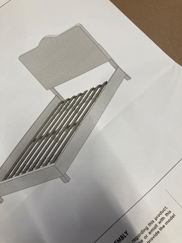 Photo 1 of ZINUS Compack Fabric Covered Wood Slats, Bunkie Board, Box Spring Replacement, Natural, King