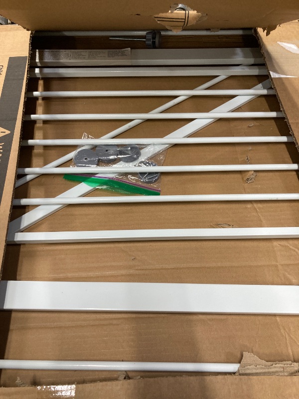 Photo 1 of **similar item** Rgqphantom 51.18" Extra Tall Safety Pet Gate,30.31"-43" Auto Close Cat Gate Include 2"*2.75"and5.5 Extension Kits, Suitable for Stairs,Doorways, No Drilling Pressure Mount Kit, White (51.18inch)