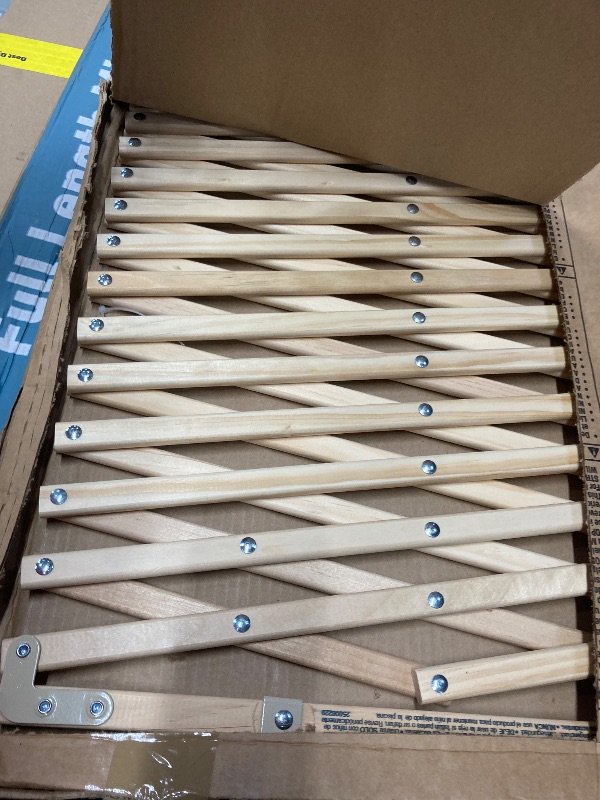 Photo 1 of ***BROKEN LATCHES**Evenflo Expansion Walk-Thru Room Divider Baby Gate, Natural Wood